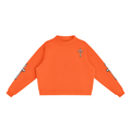 Essential Fleece Mock-Neck Crew Sweatshirt