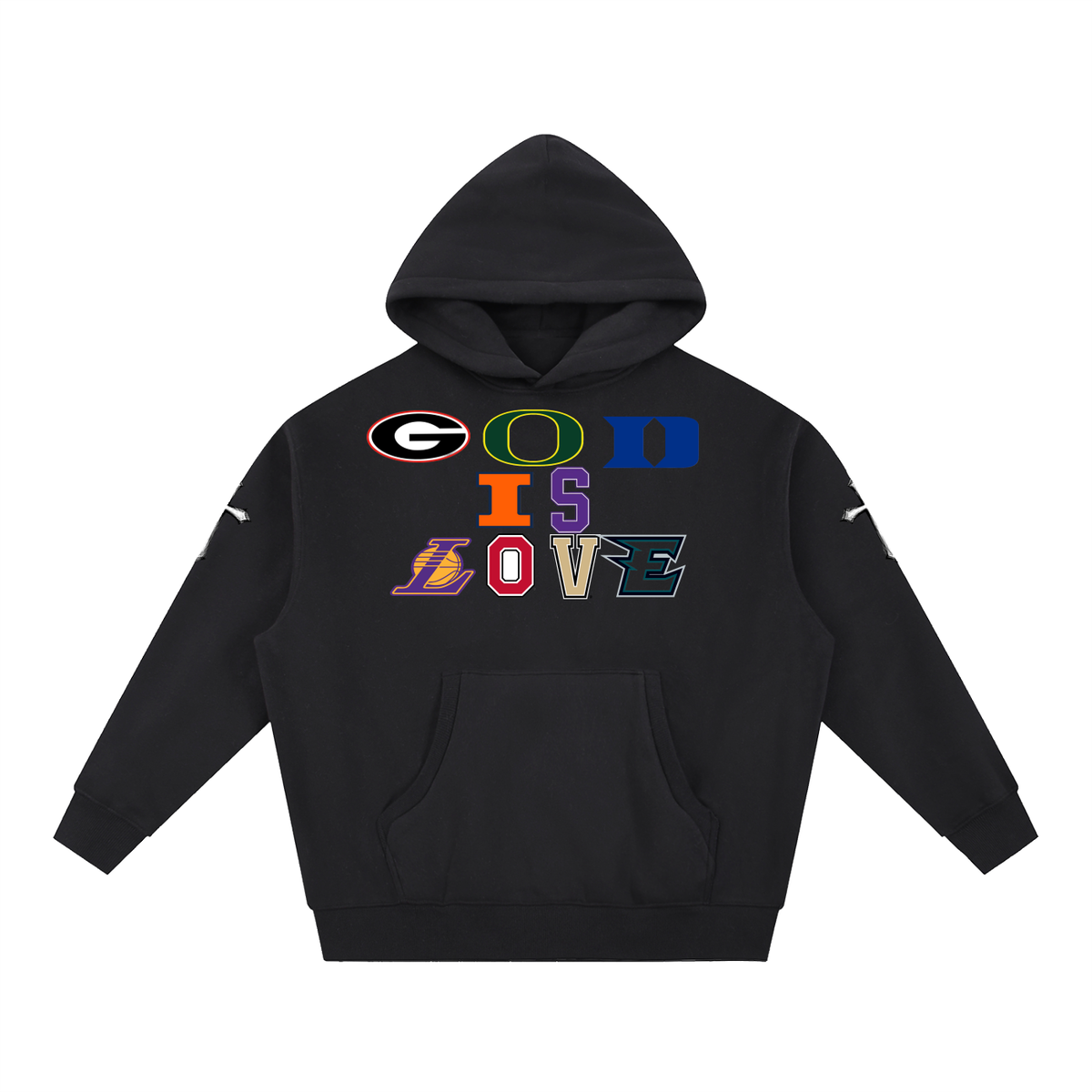 Essential Oversized Boxy Fit Fleece Hoodie
