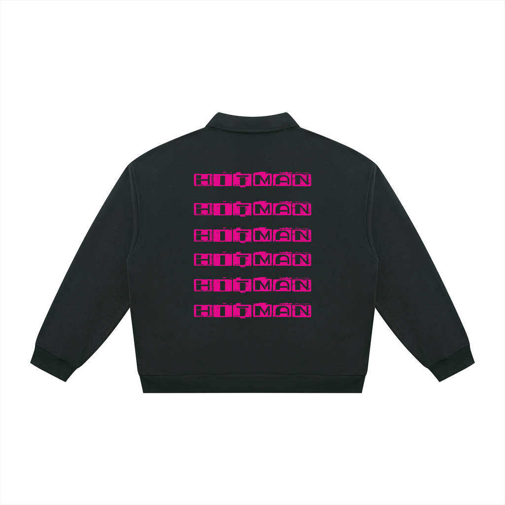Unisex Oversized Collared Sweatshirt