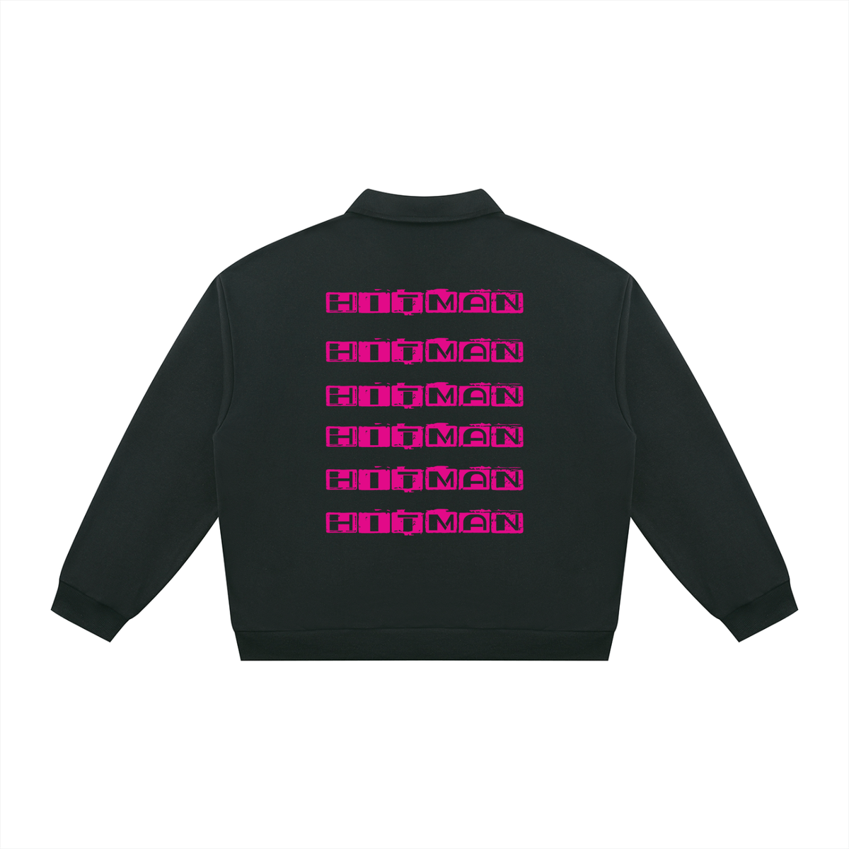 Unisex Oversized Collared Sweatshirt