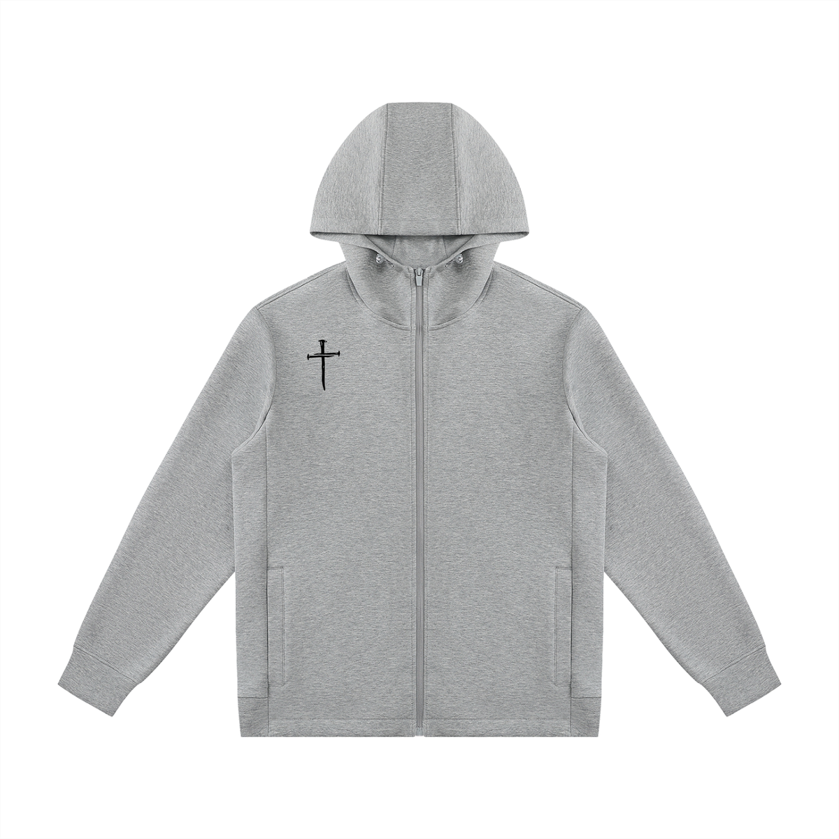 Unisex Regular Fit Full Zip Hoodie