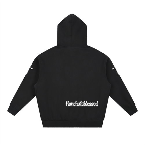 Essential Oversized Boxy Fit Fleece Hoodie