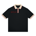 Unisex Color Block Polo Shirt