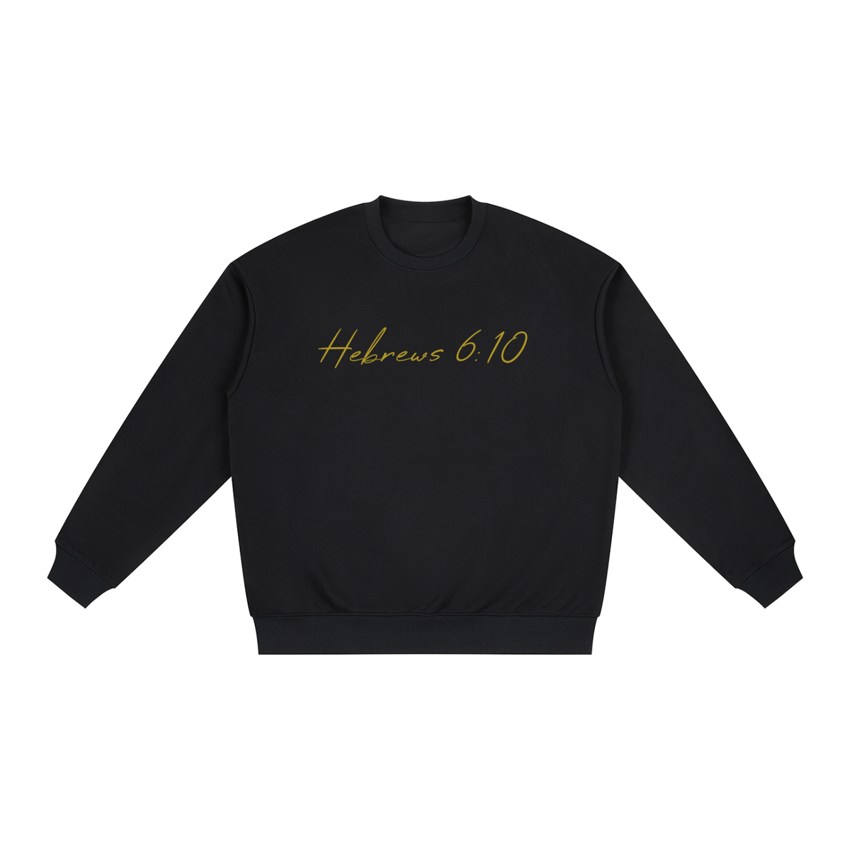 Oversized Drop Shoulder Crewneck Sweatshirt