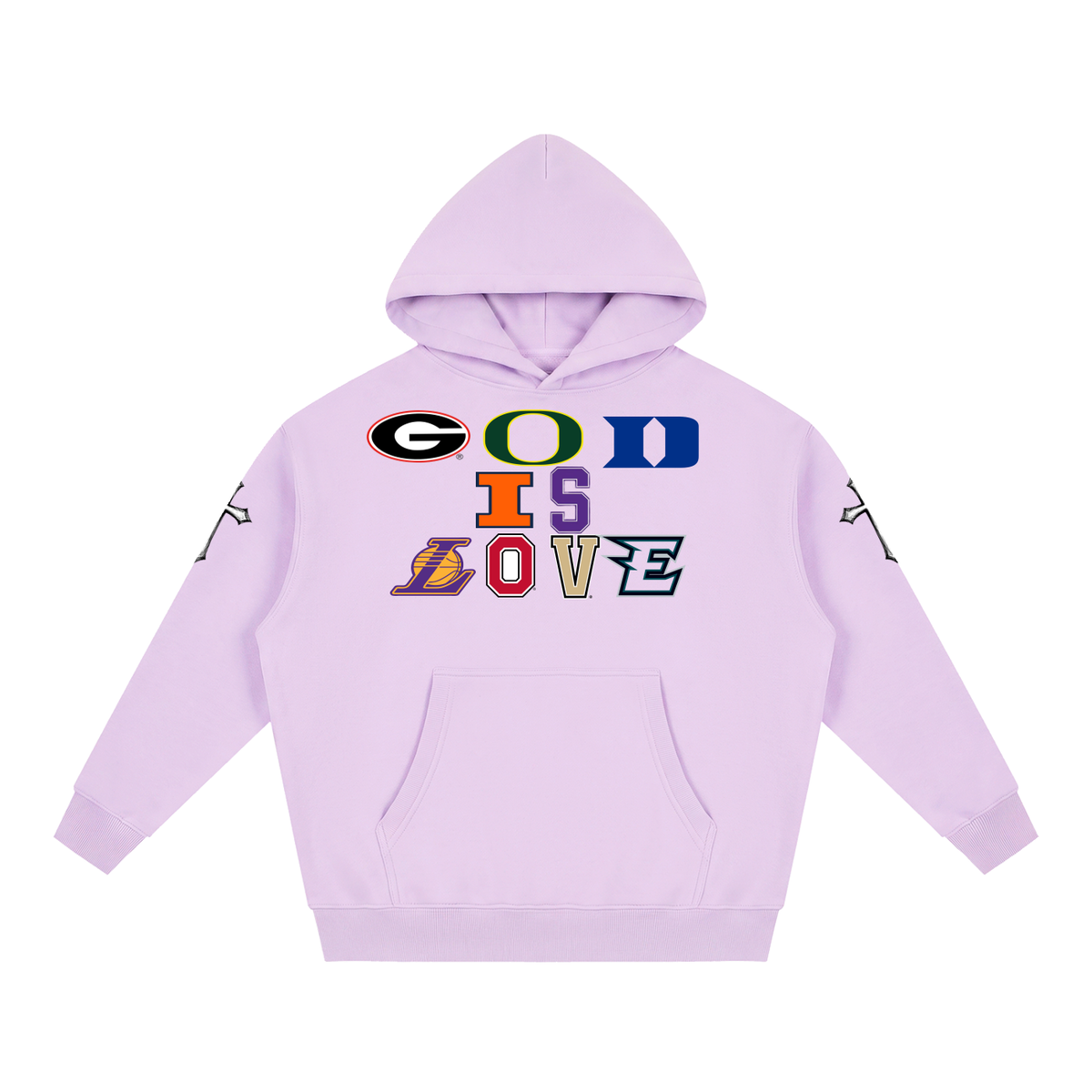 Essential Oversized Boxy Fit Fleece Hoodie
